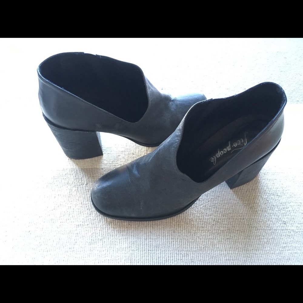 Free People boho asymmetric boots